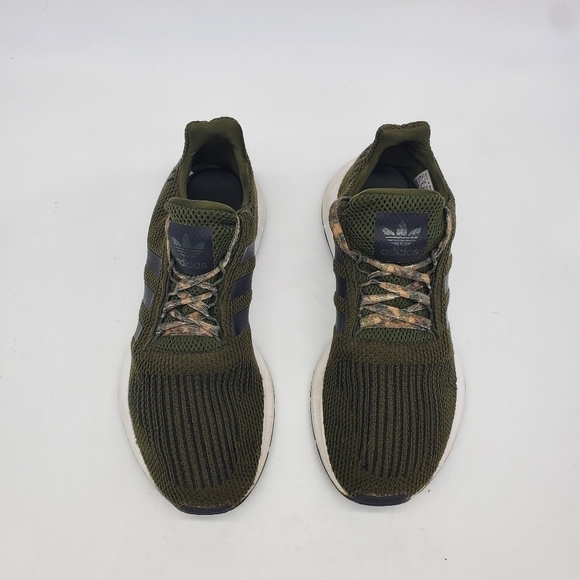 adidas Shoes Men 8.5 Swift Run Night Cargo CG6167 Olive Green White Sneakers main image 10
